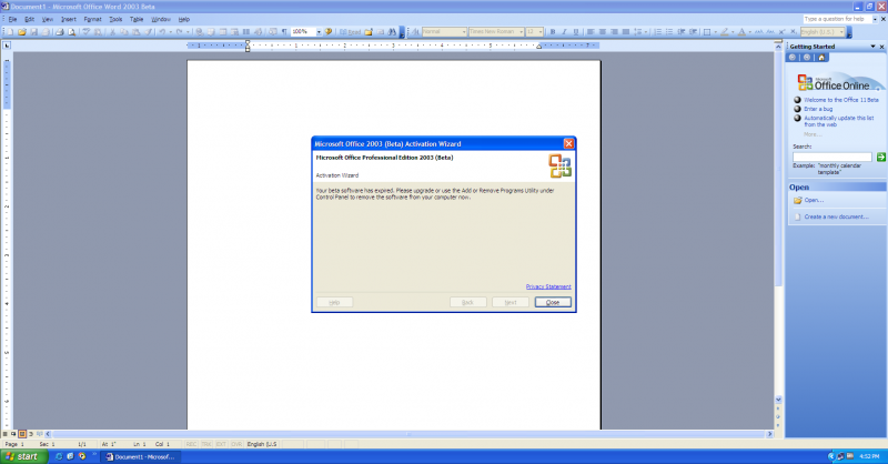 File:Microsoft Office 2003 Beta 2 off03betaexpired.png