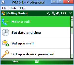 Windows Mobile 6.1.4 Professional setup45.png