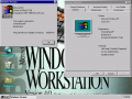 Desktop showing System Properties & WinVer
