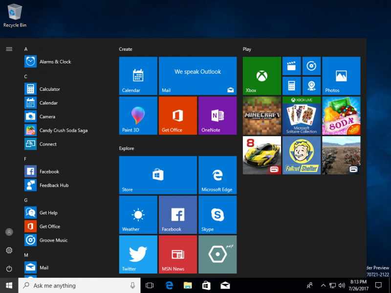 File:Windows 10 Build 16251.png
