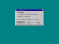 result of executing in Command Prompt dsmgr -file C:\winnt\system32\accounts.inf. Logged in as bobday